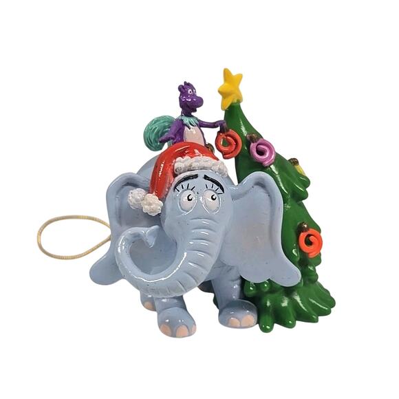 Enesco Vintage 1997 Wubbulouus World of Dr. Seuss Ornament Horton Hears A Who - Picture 9 of 9